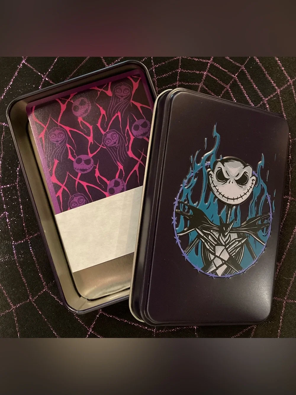 Playing Cards With Tin Nightmare Before Christmas